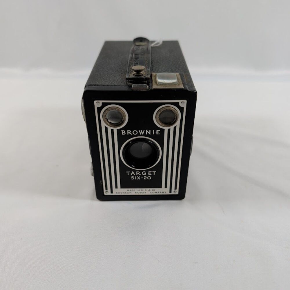 Vintage Kodak Brownie Target Six-20 Box Camera Art Deco Eastman Kodak USA